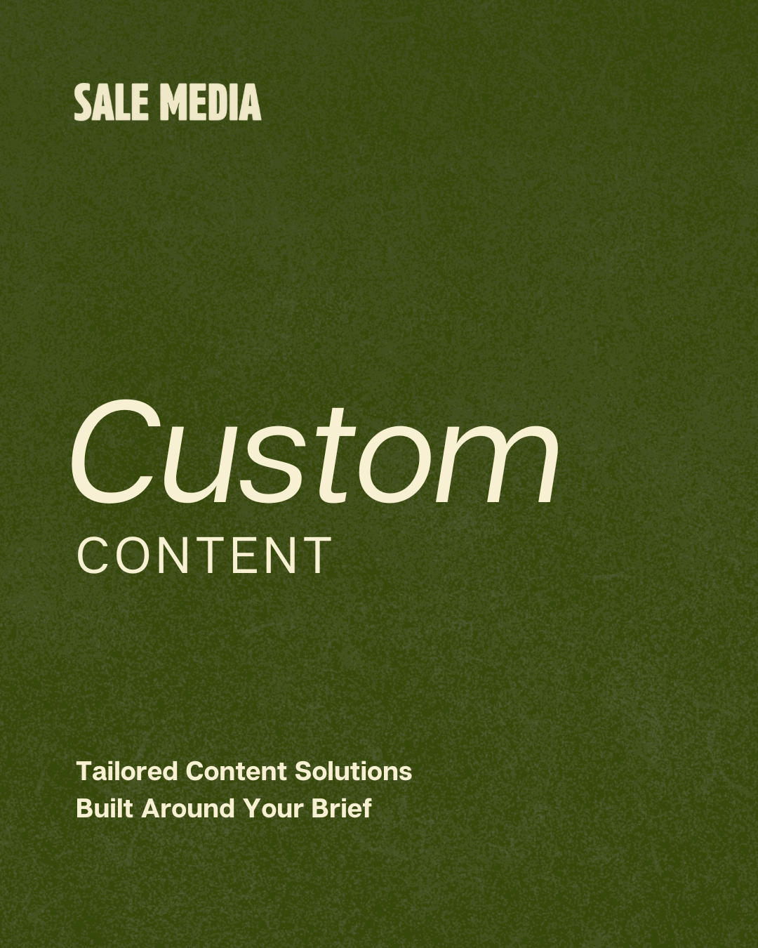 Custom content